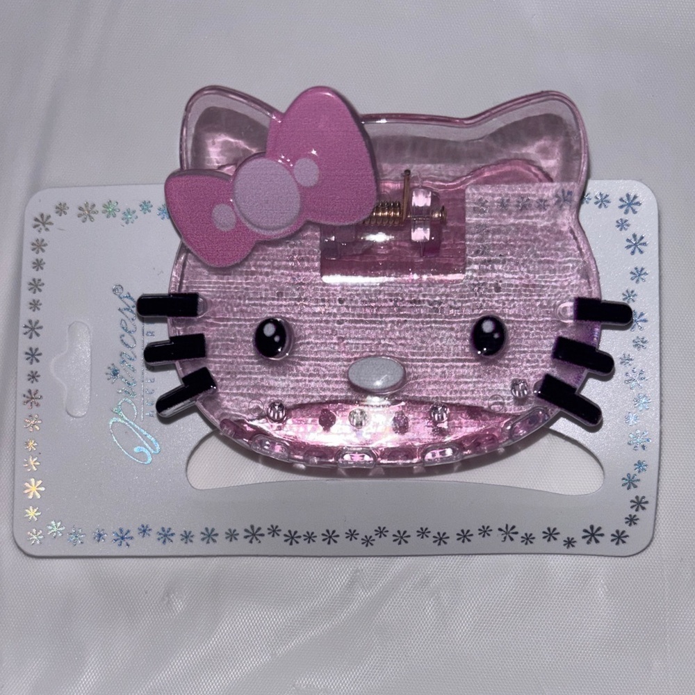 Hello Kitty Pink Hair Clip